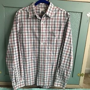 Men’s plaid shirt